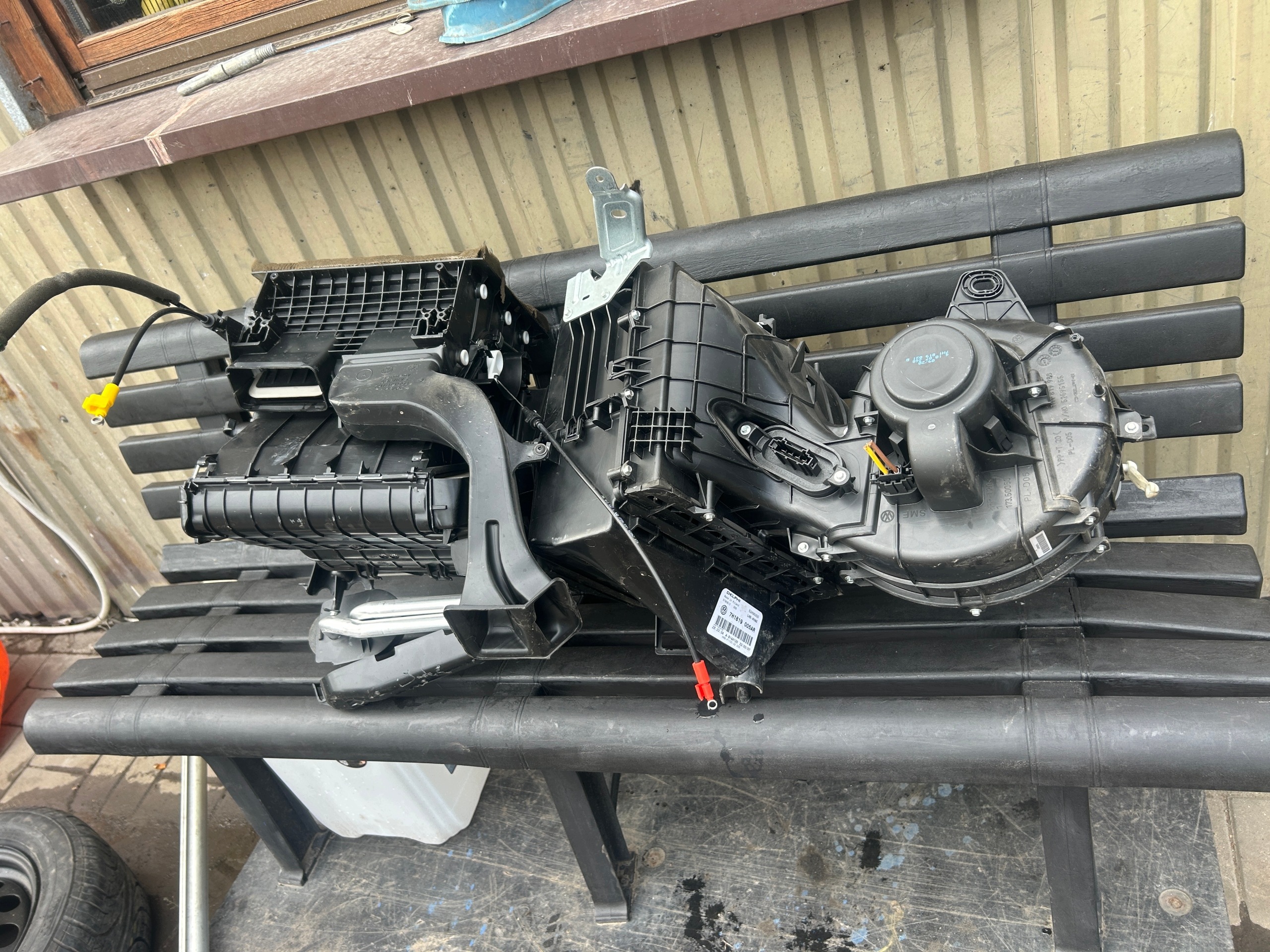 VW T5 heater complete EUROPA 7H1819005AR