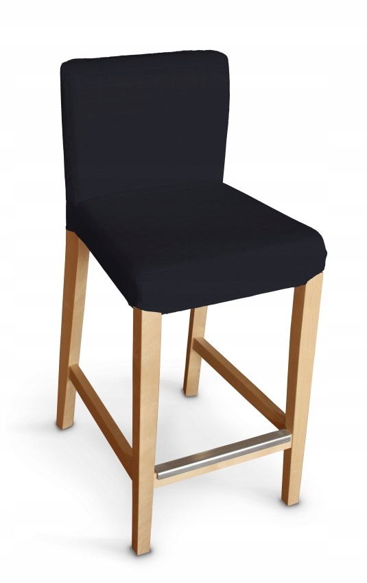 Dekoria potah na barovou židli Henriksdal krátký Ikea šedý