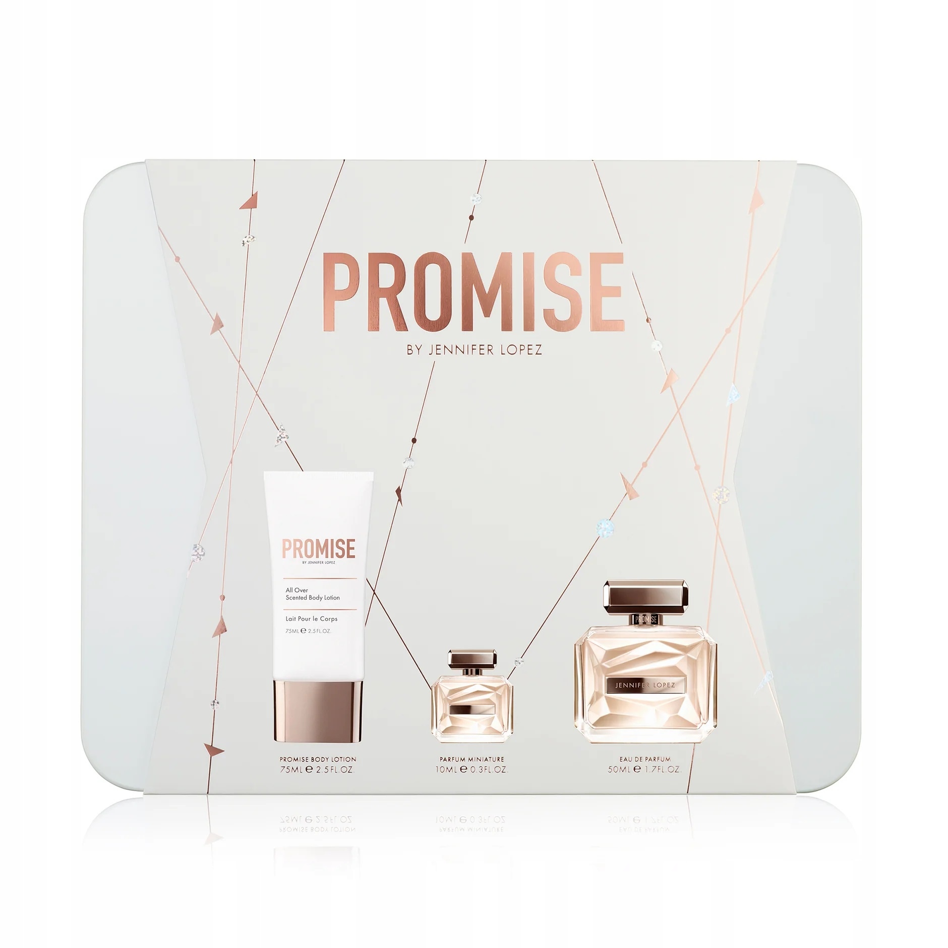 Jennifer Lopez Promise Zestaw damski Edp 100ml +10ml balsam do ciała 75ml