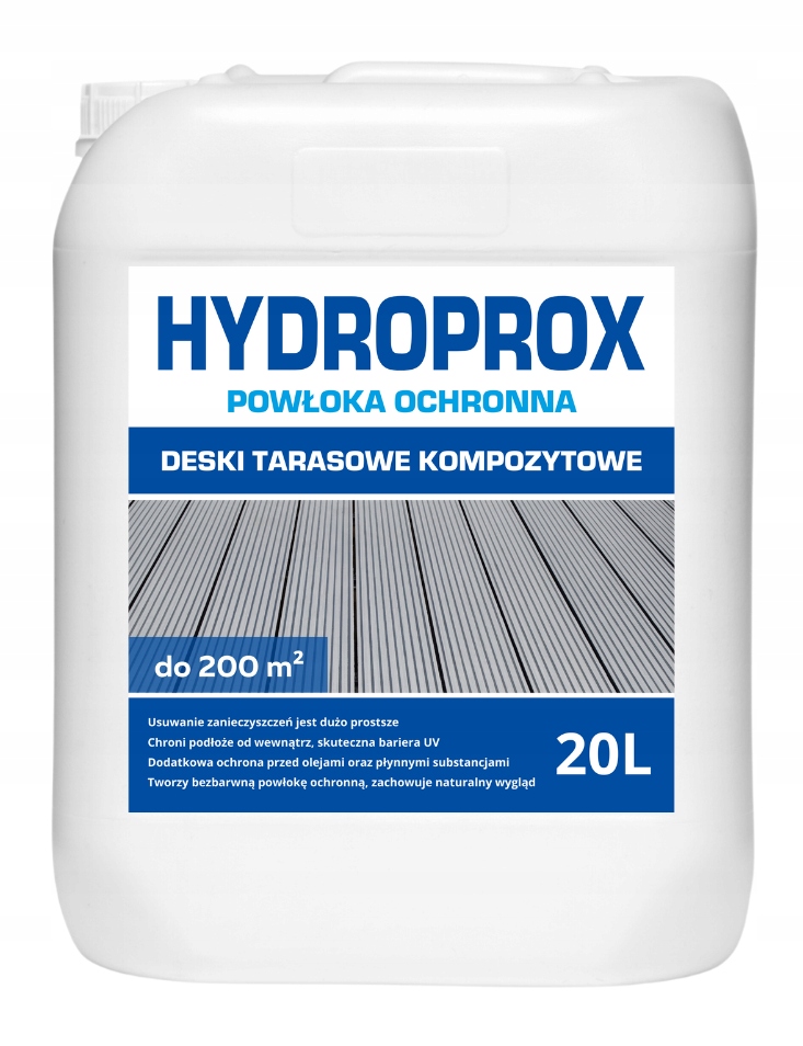 Hydroprox Ochranný Povlak Na Terasové Desky Kompozitní 20 L