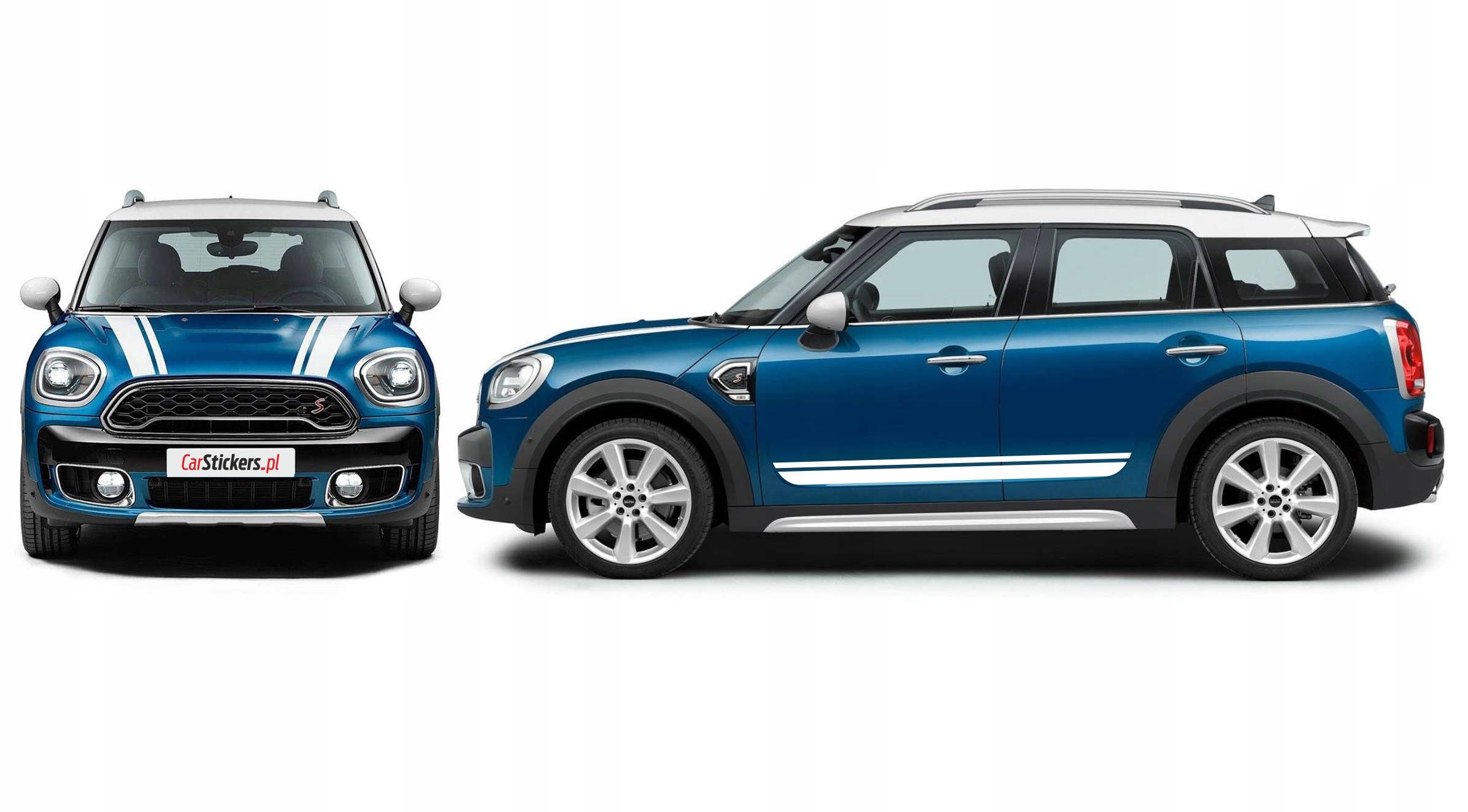 Samolepky na masku Mini Countryman F60 s dvojitým přizpůsobením