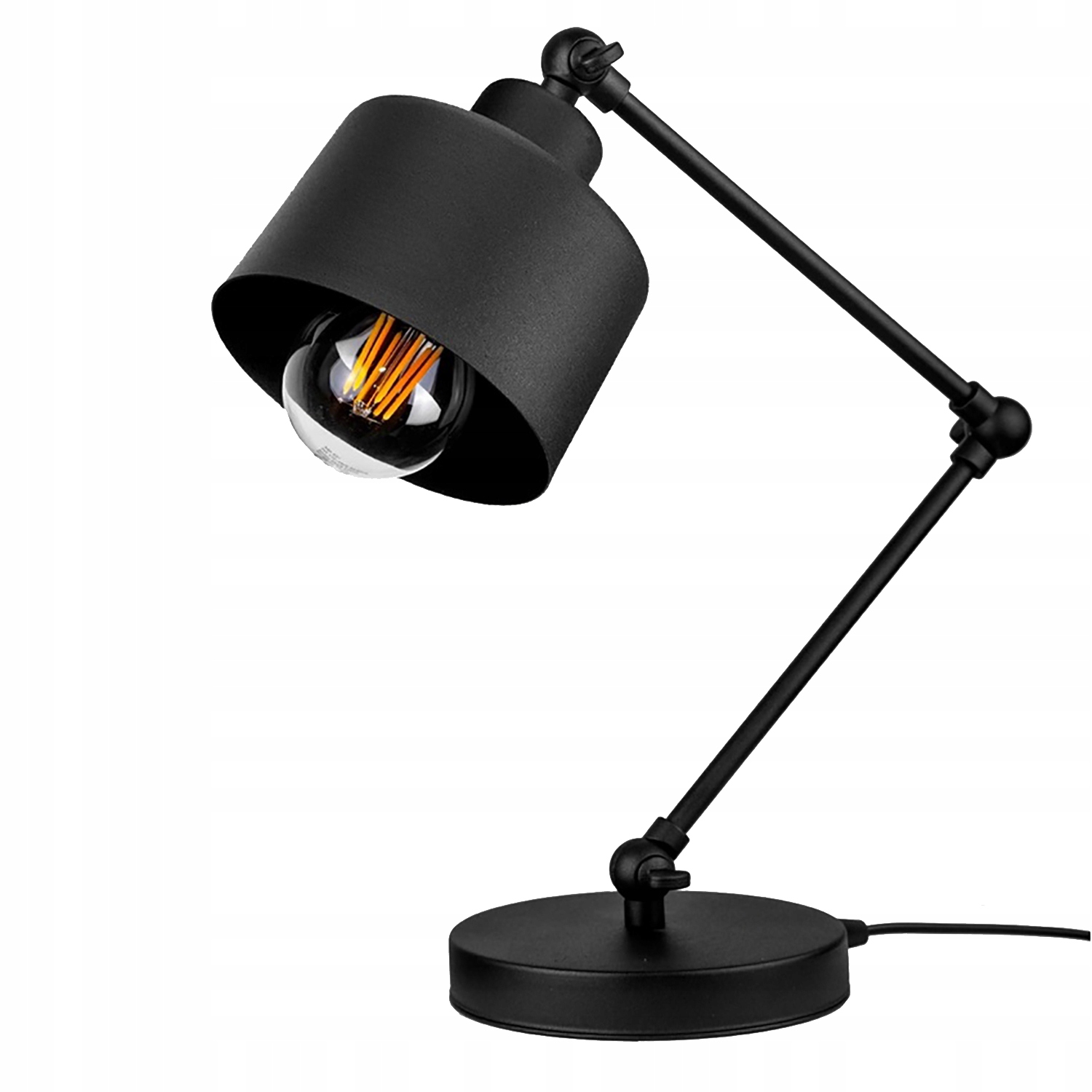 

Lampka Stojąca Biurkowa Stołowa Loft Edison Retro
