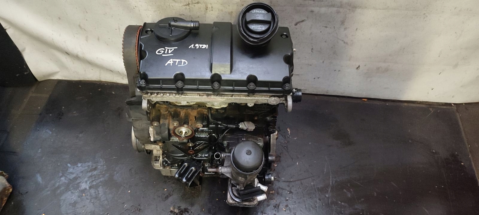 engine 1,9 TDI ATD VW Golf IV