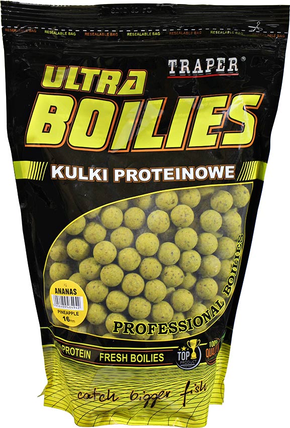 Kulki Zanętowe Ultra Traper 16mm 500g Ananas