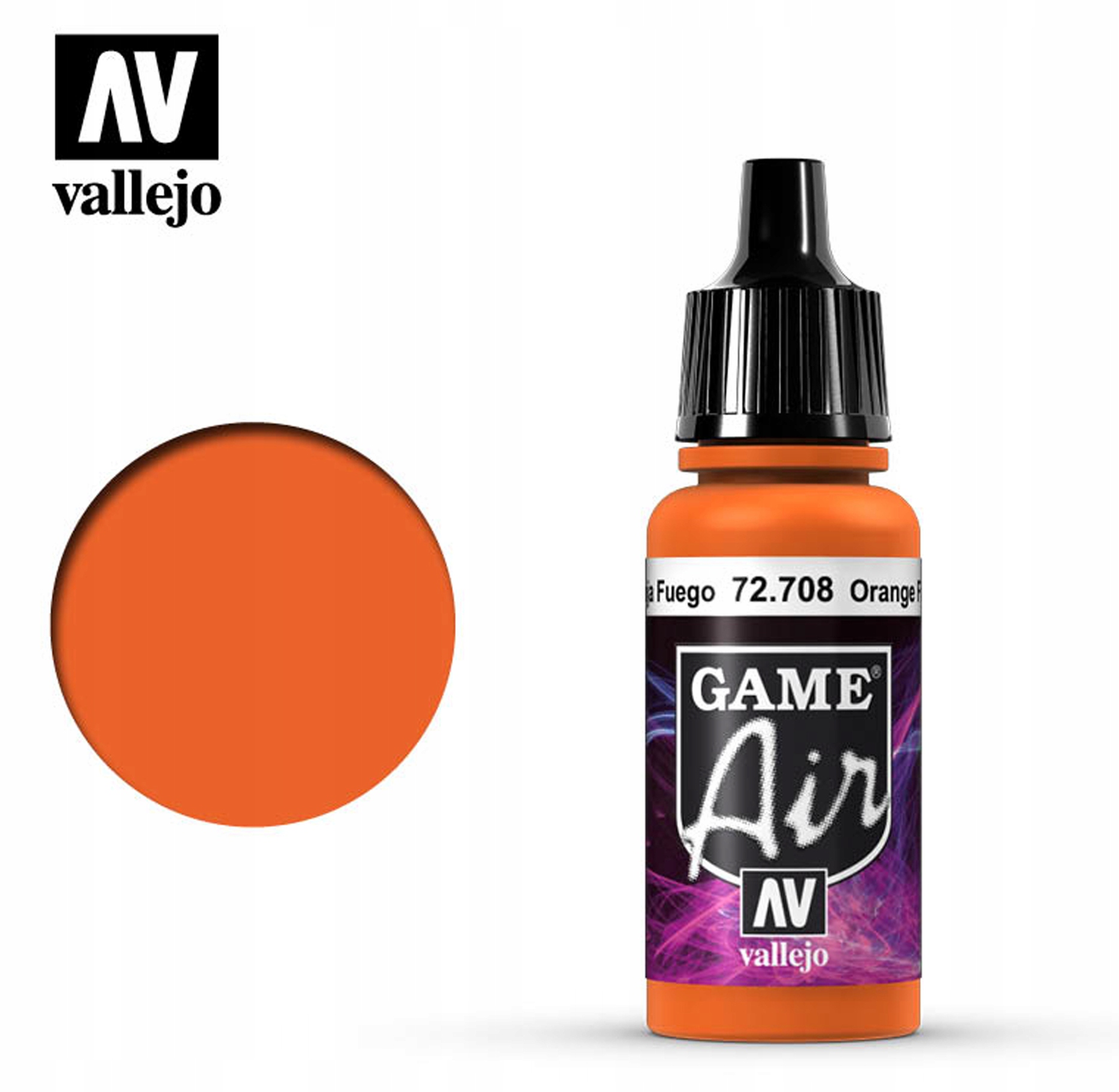Vallejo Game Air 72.708-17 ml. Orange Fire