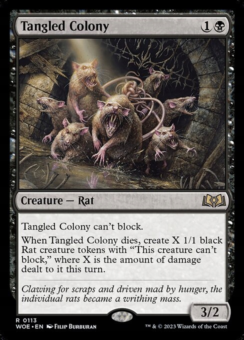 MtG: Tangled Colony (woe)
