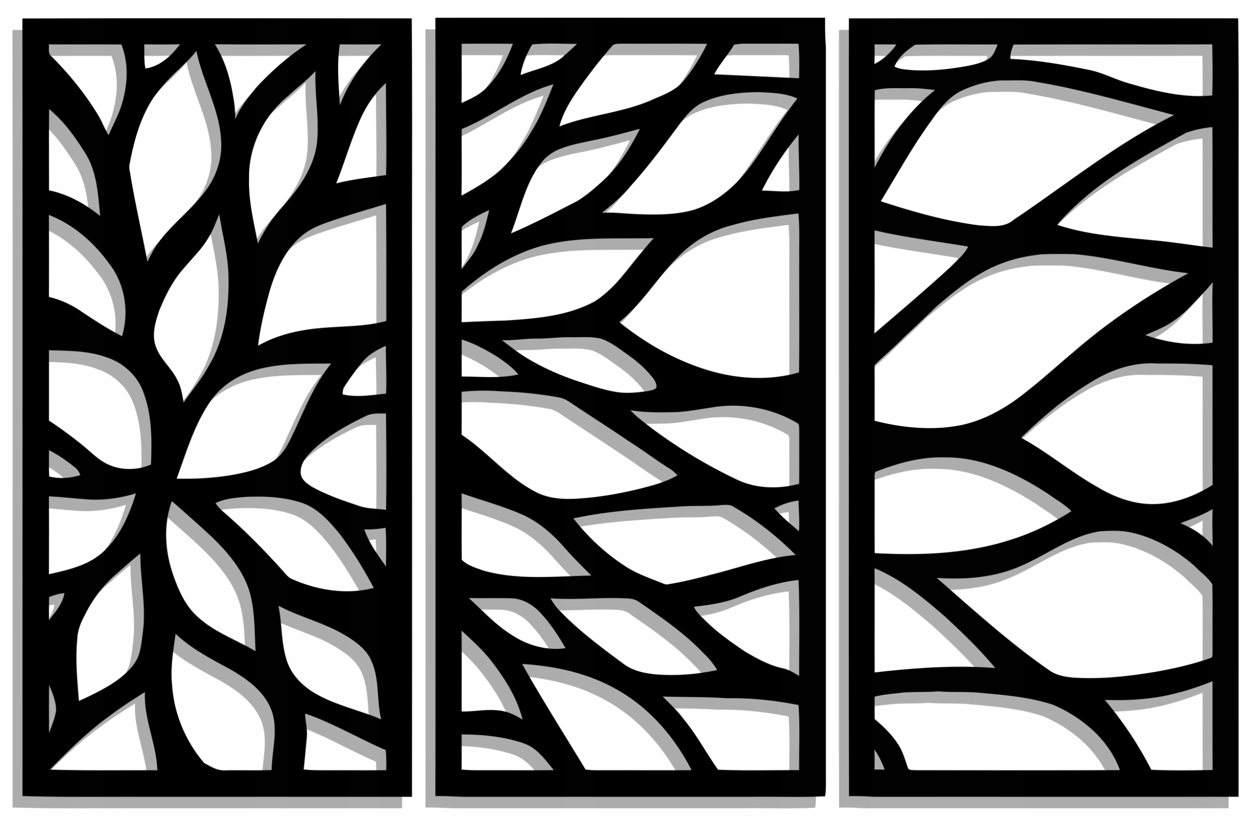 Prelamovaný Obraz Panel Triptych 170 CM XXXL! 17 Farieb