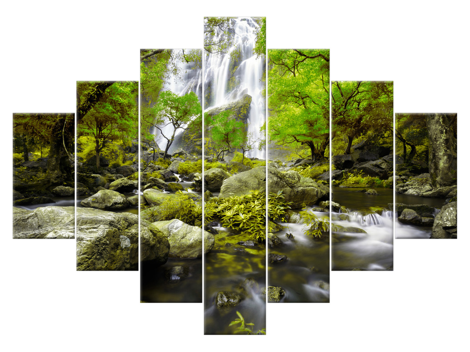 

Obraz Drzewo Wodospad w zieleni 210x150 Oryginalny