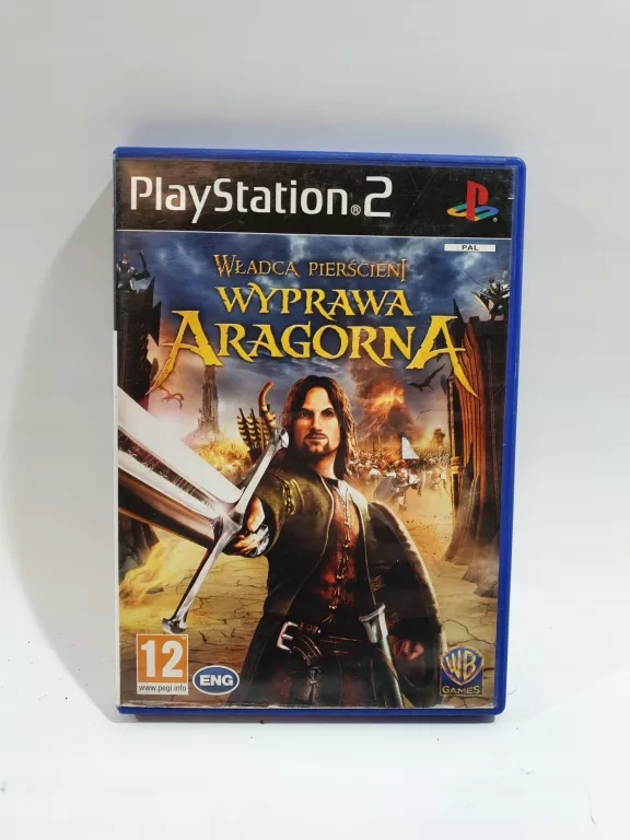 GRA PS2 WŁADCA PIERŚCIENI WYPRAWA ARAGORNA