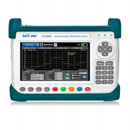 Miernik satelitarny Satlink Hd Android 3000mAh DVB-T/T2 Finder ST-6988