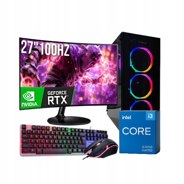 Herní Set I3 32GB Rtx 5060 8GB Monitor 27"100Hz
