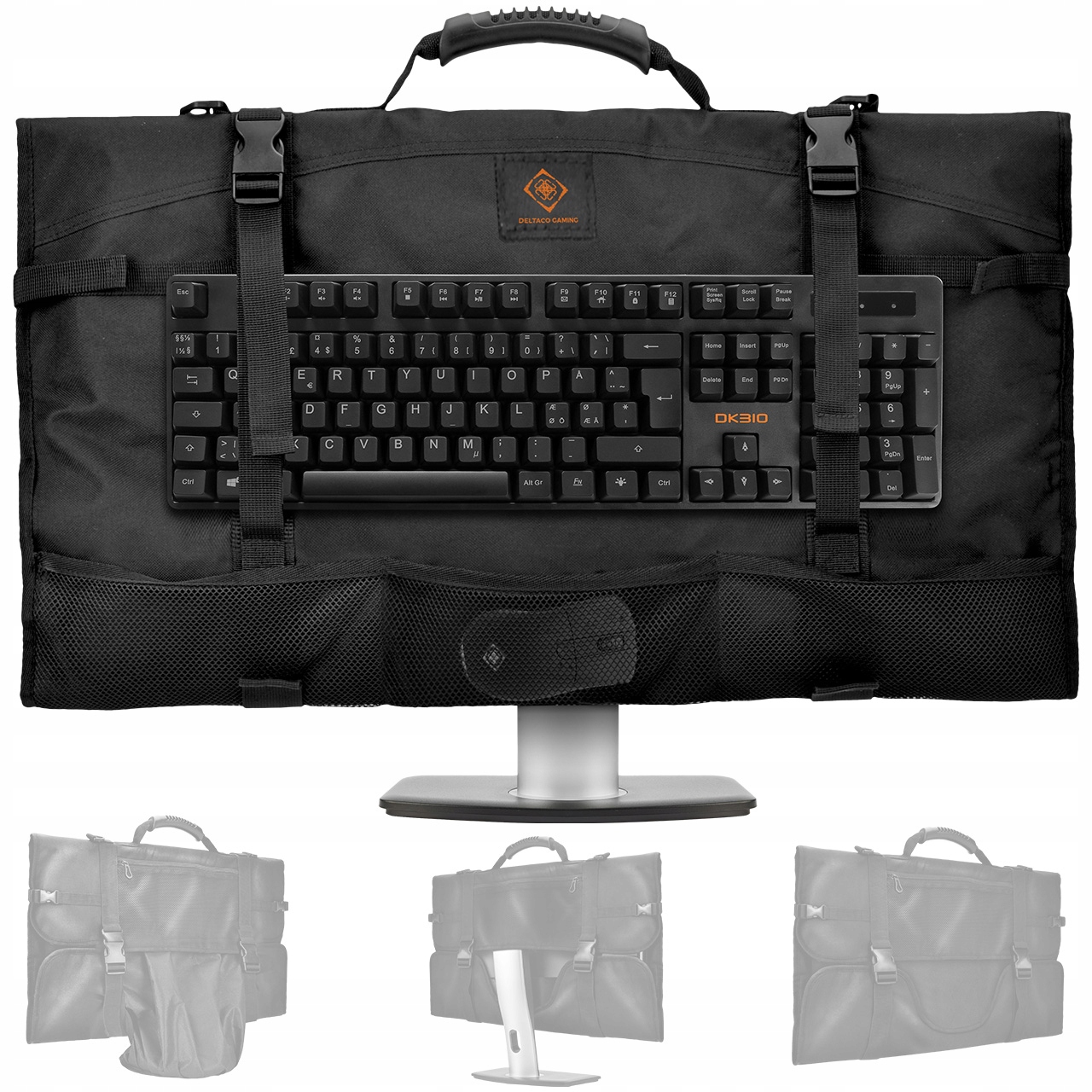 Torba na monitor z uchwytem do przenoszenia ultra szerokiego monitora 32-34