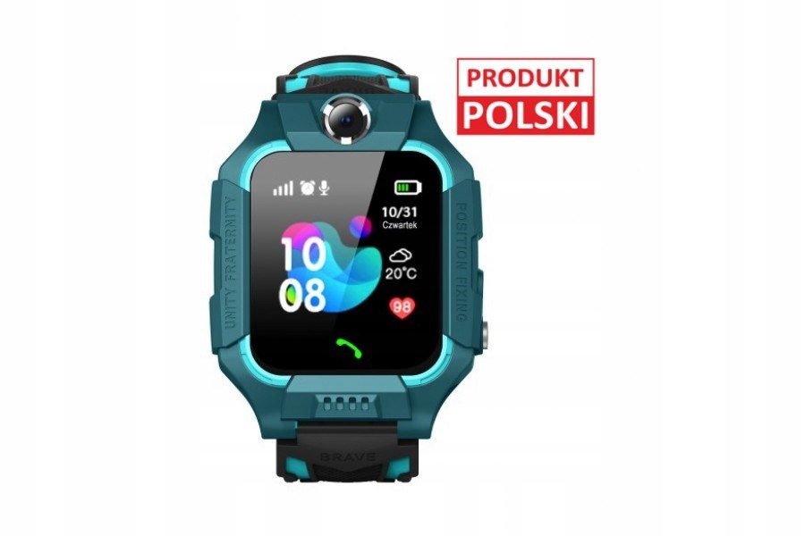 GoGPS Smartwatch K24 Zielony (K24GN) Złącza microSIM microUSB