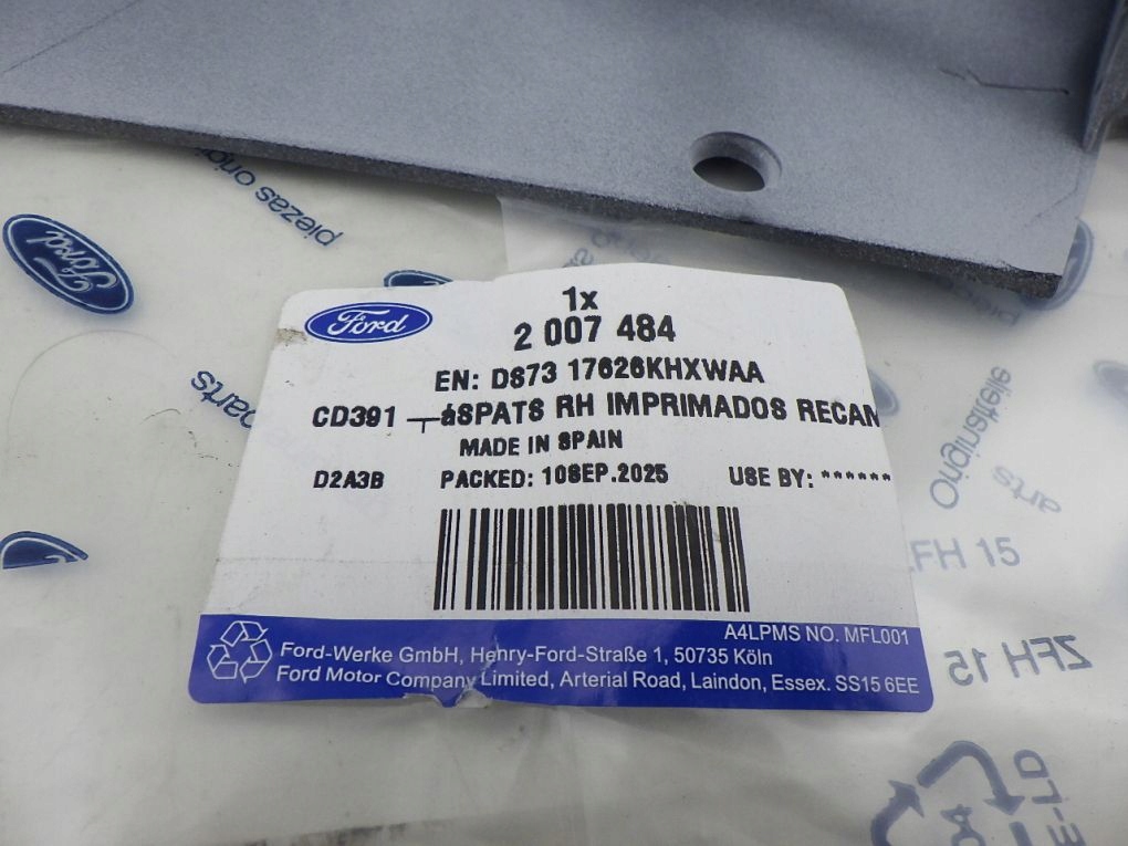 FORD MONDEO MK5 V 15- left right bumper accessories spoiler front hokej