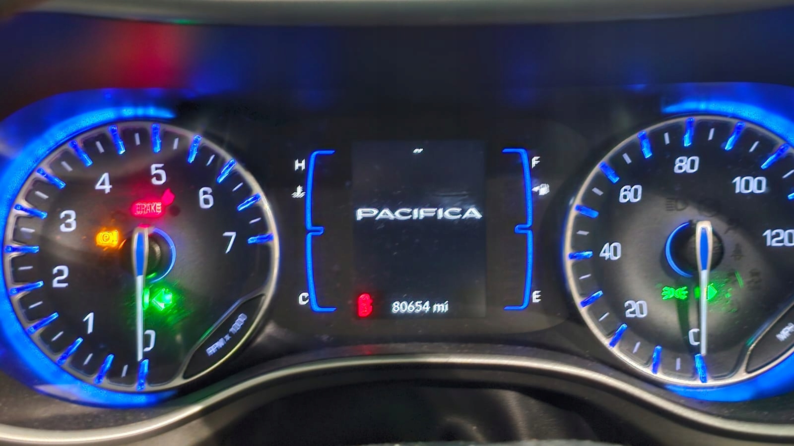 CHRYSLER PACIFICA II 16- dials dials