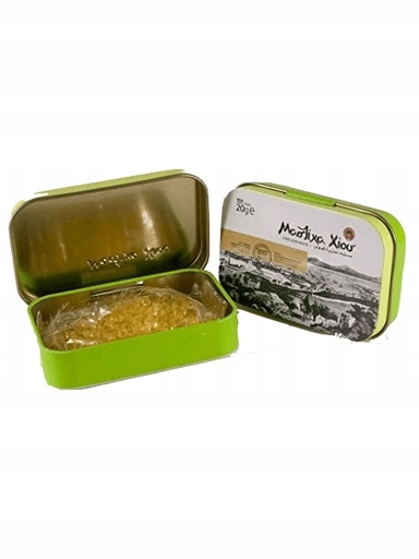 Mastix z Chiosu (mastiha) – pryskyřice 20 g (s) Pdo Metalbox
