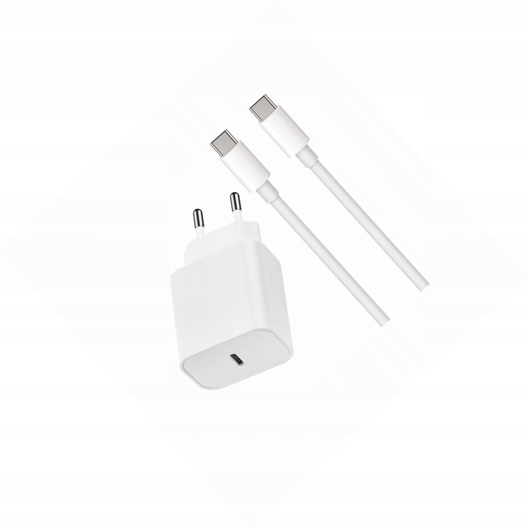 Ładowarka Usb-c 20W z długim kablem 2m do Samsung Galaxy S10 Lite