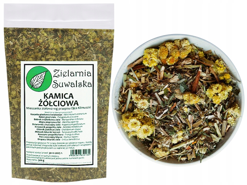Zielarnia Suwalska Kamica żółciowa 500 g