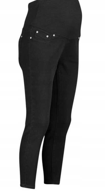 BOOHOO MATERNITY SPODNIE JEANSOWE CZARNE 44 1ZAL Marka Boohoo
