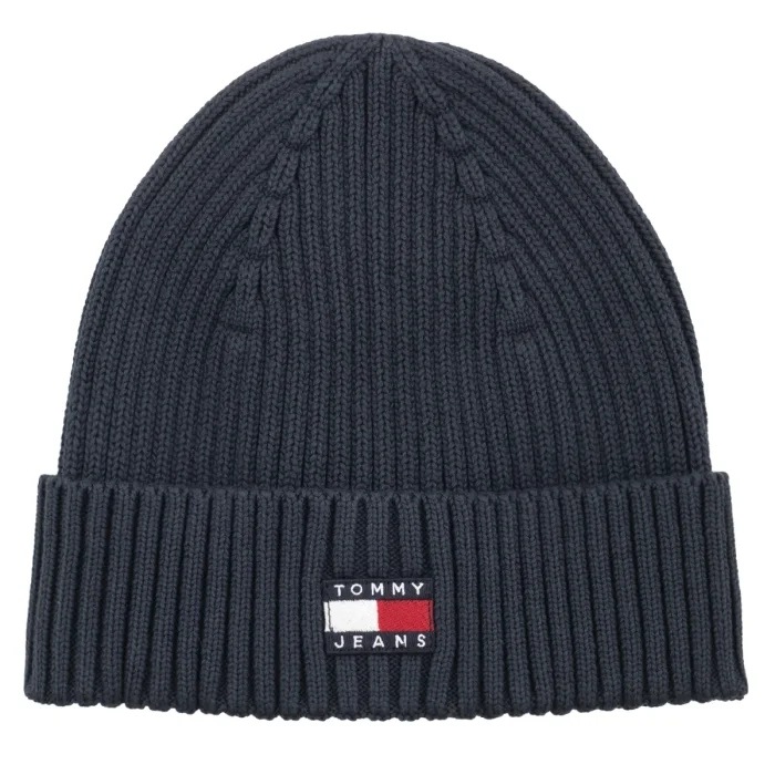 Čepice Tommy Hilfiger Tjm Heritage Core Beanie AM0AM13669 Tmavě modrá