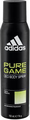 ADIDAS dezodorant spray 150 ml PURE GAME new