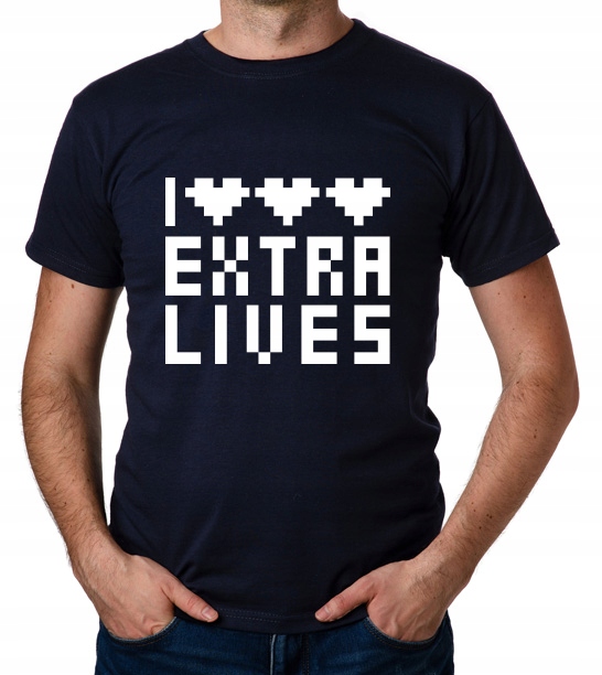 

koszulka I Love Extra Lives prezent