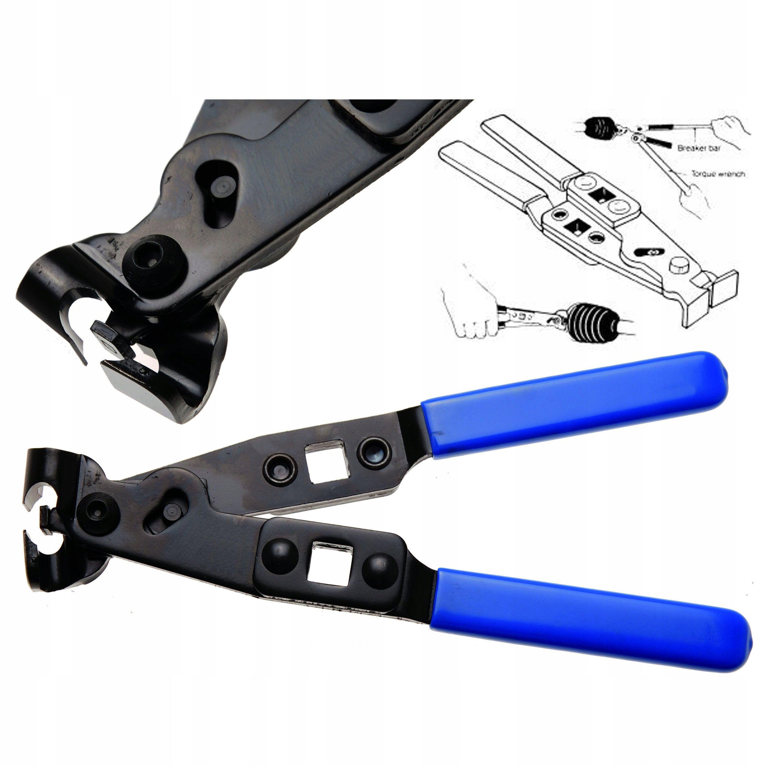 

Szczypce Do Opasek Przegubów Wzmocnione Czołowe