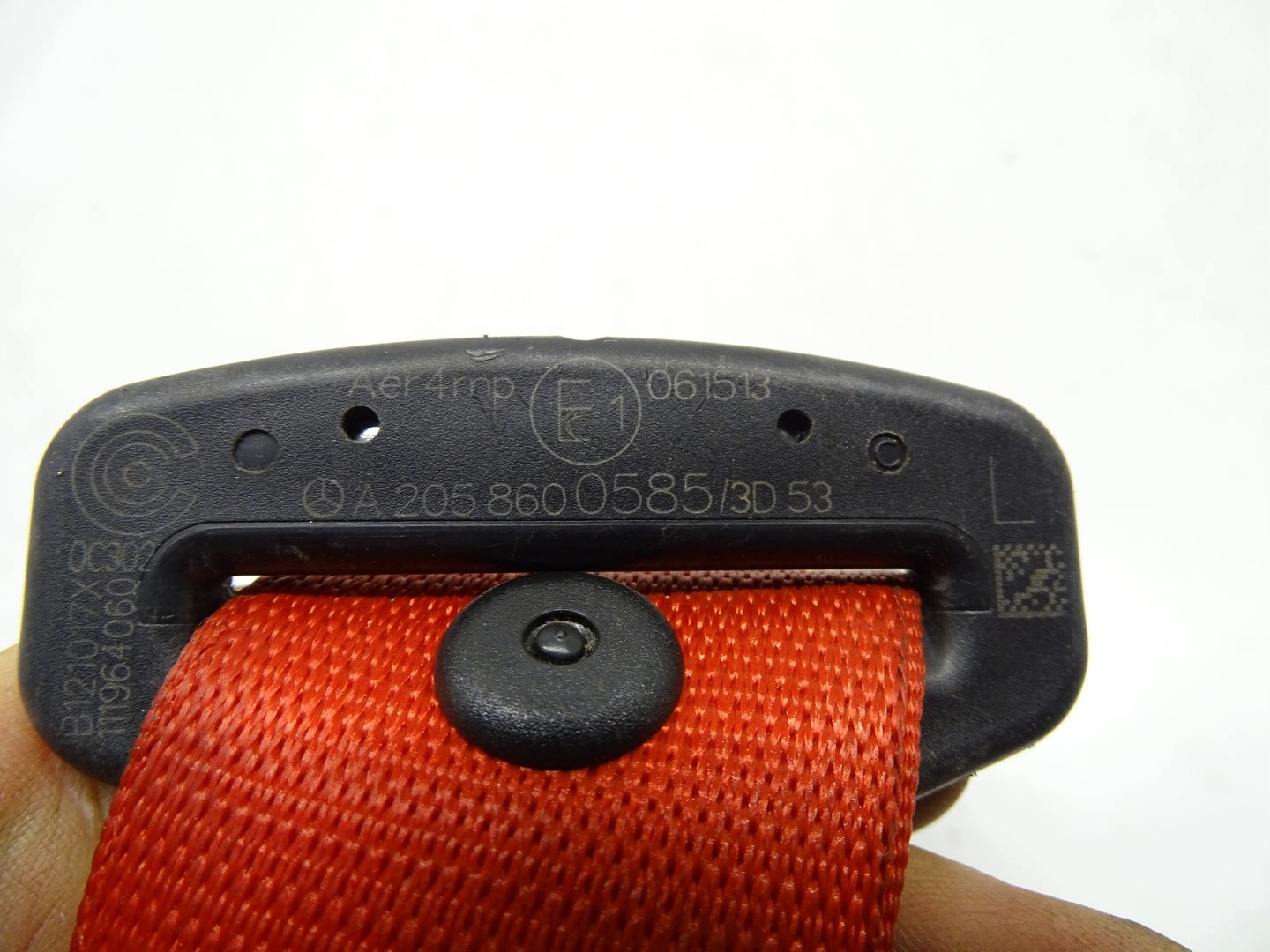 Gurten Sicherheits links heck MERCEDES W205 A2058600585