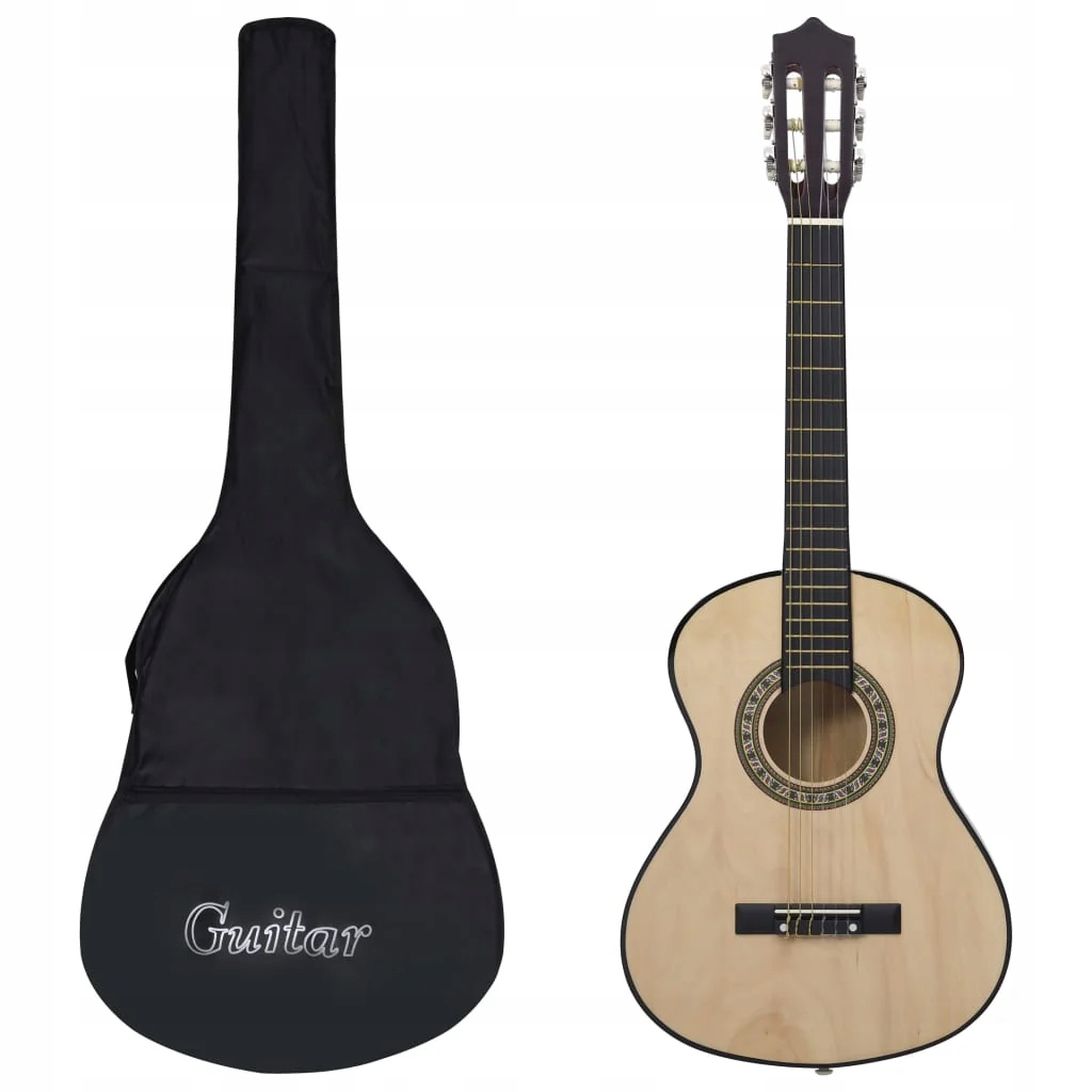 Fionshop 263061528 Klasická kytara pro začátečníky a děti s obalem 1/2 34