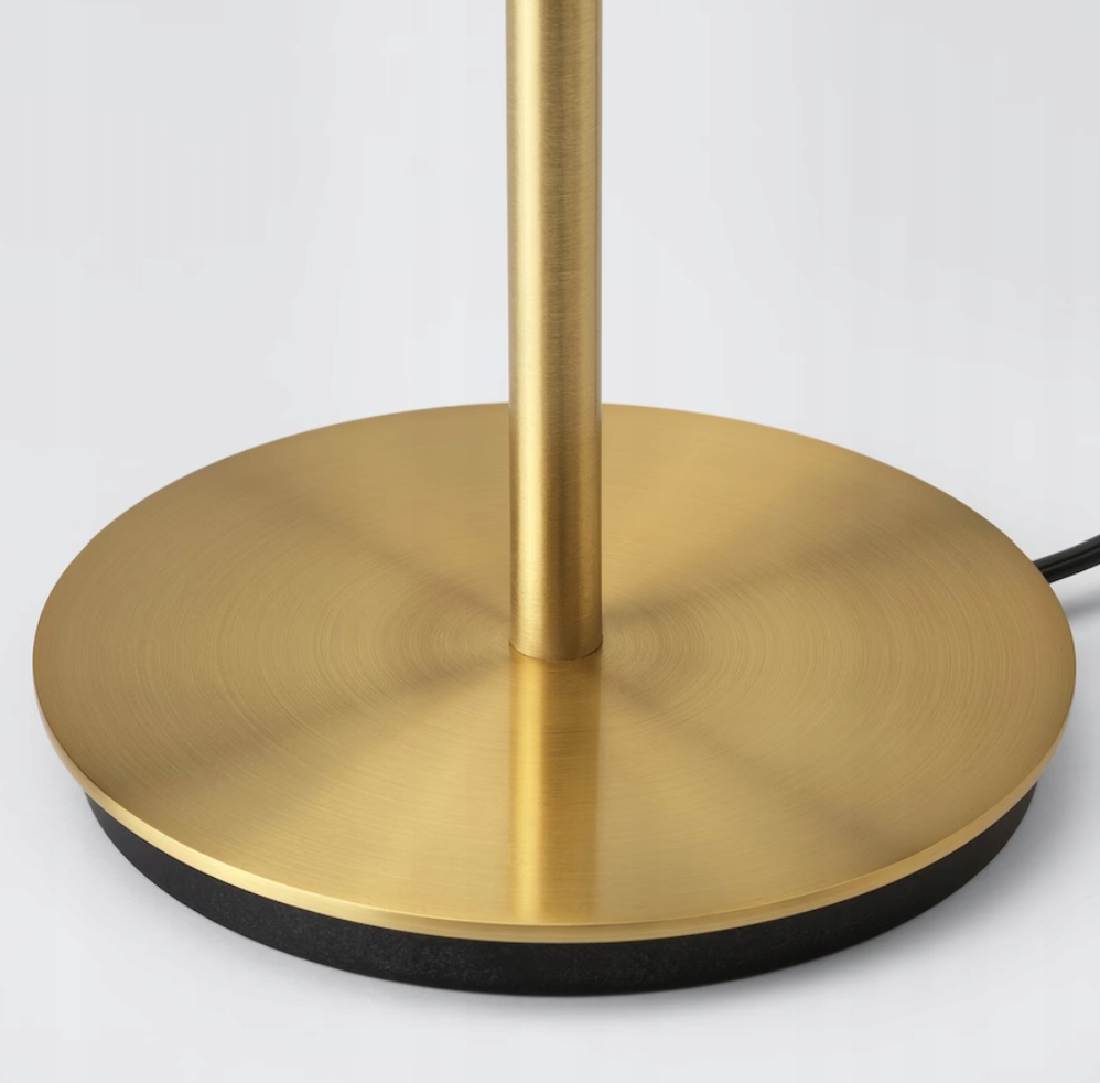 IKEA RINGSTA SKAFTET Lampa stołowa biały mosiądz Marka IKEA