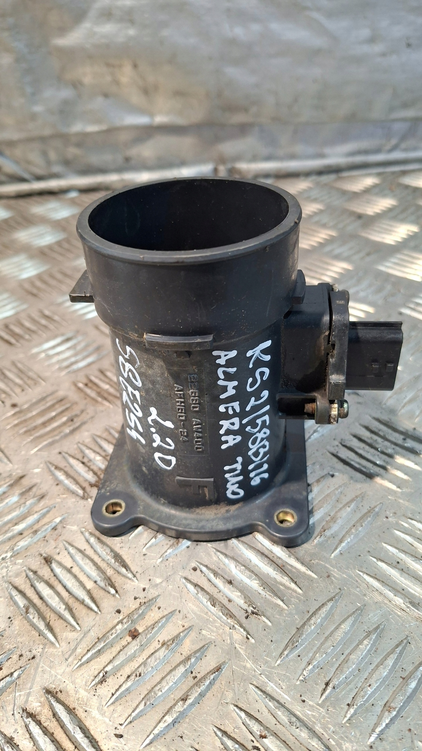 flow meter NISSAN ALMERA TINO 2.2D