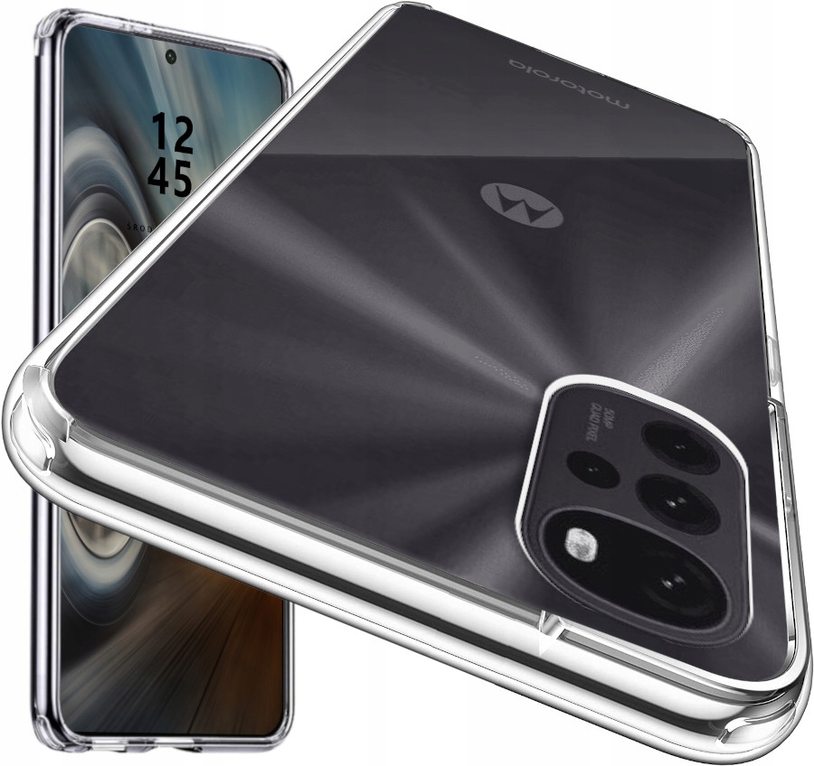 

Etui Crystal Liquid Do Motorola G22 Szkło