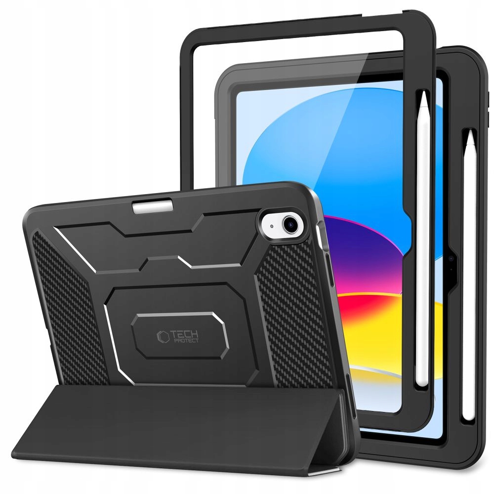 Etui do iPad 10.9” 10 2022 11” 11 2025 Tech-Protect czarne