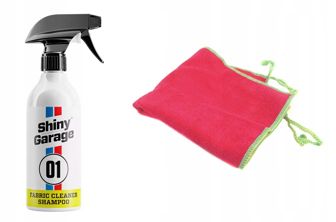 

Shiny Garage Fabric Cleaner Shampoo pranie 500ml