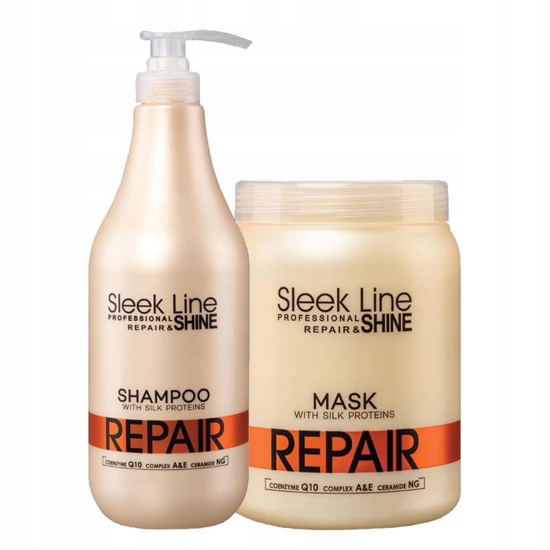 STAPIZ SLEEK REPAIR ZESTAW SZAMPON MASKA 1000 ML