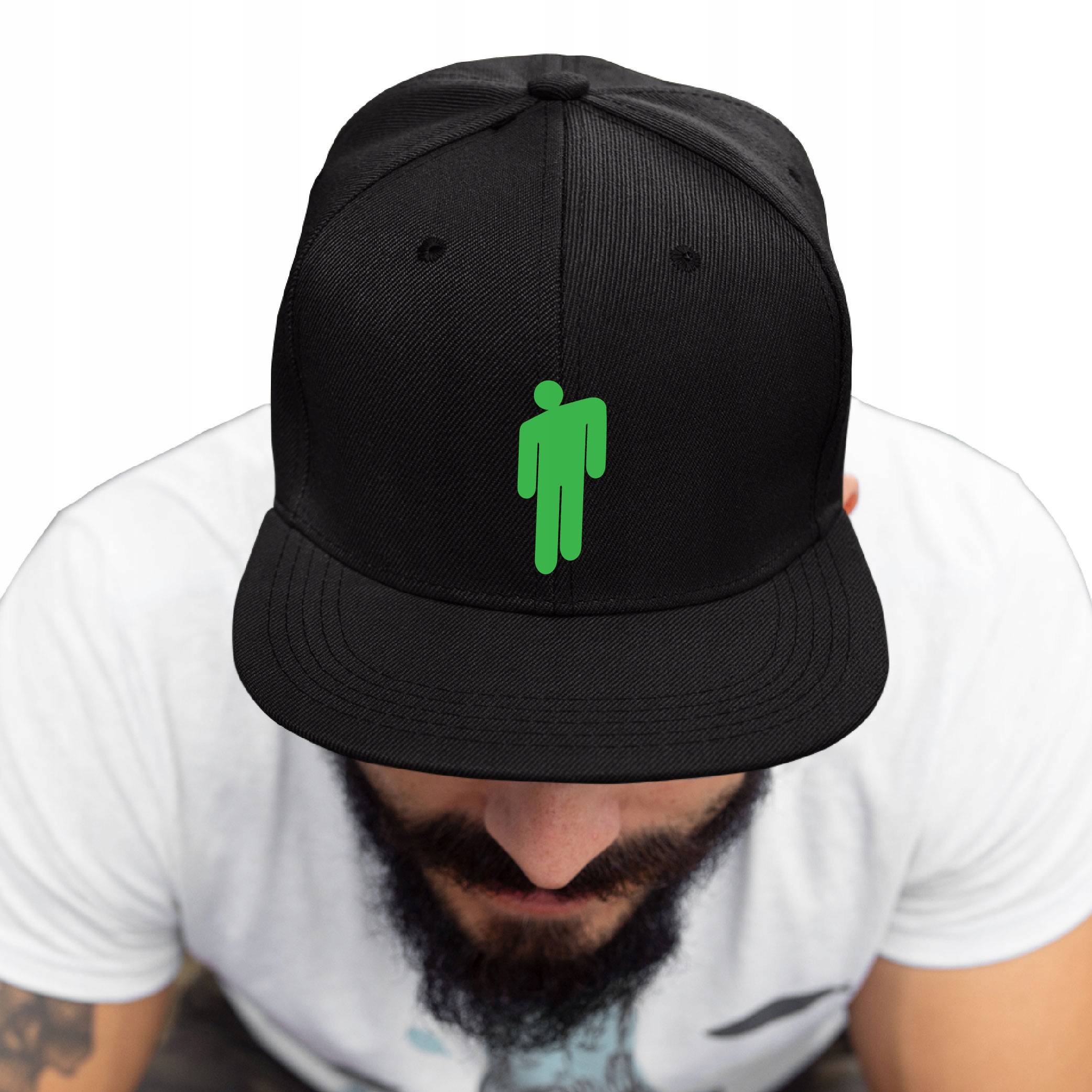 Czapka z daszkiem czarny rozmiar uniwersalny • Cena, Opinie