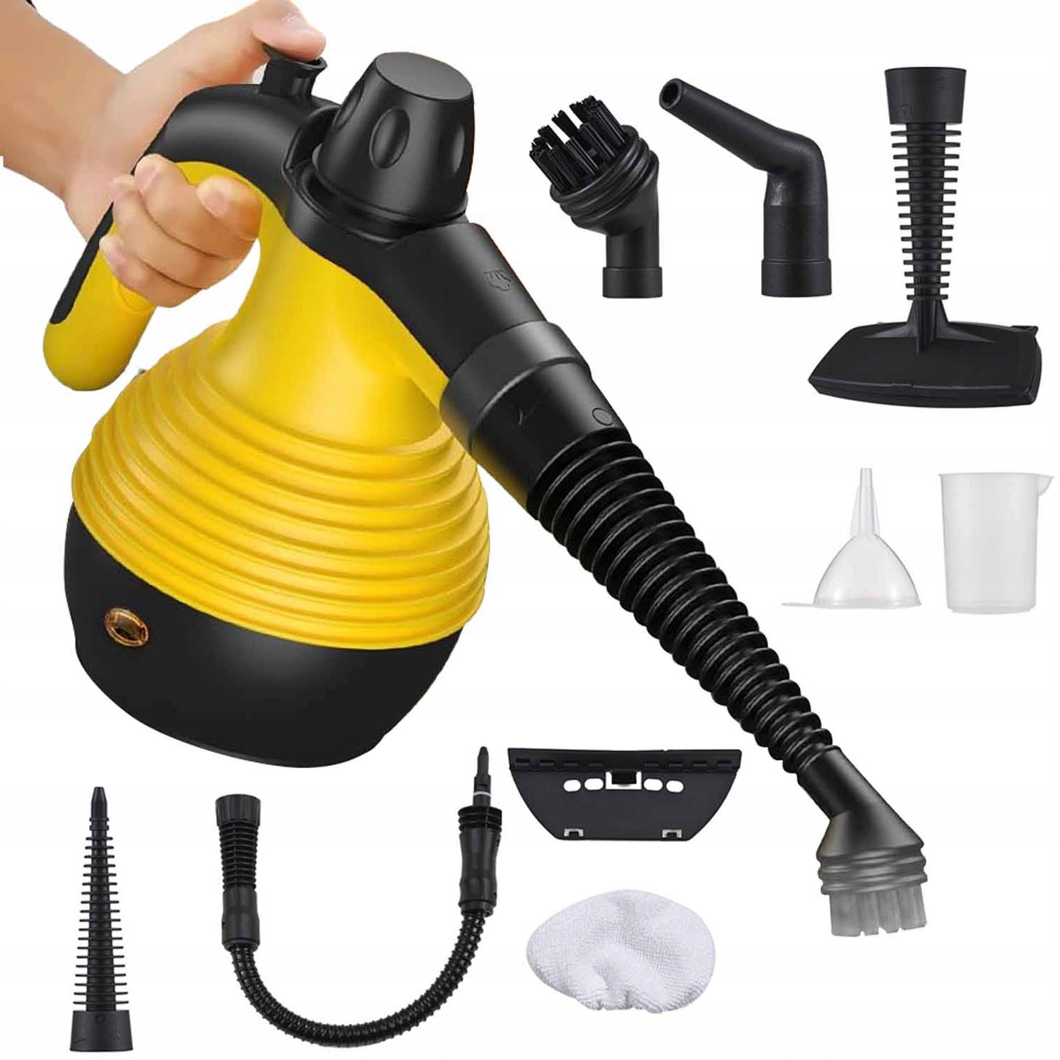 Myjka parowa 9w1 1050W Ręczna Myjka ciśnieniowa Zestaw 169°C 3 bar