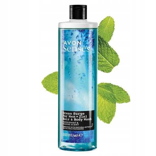 

Avon Żel pod prysznic Ocean Surge 500 ml