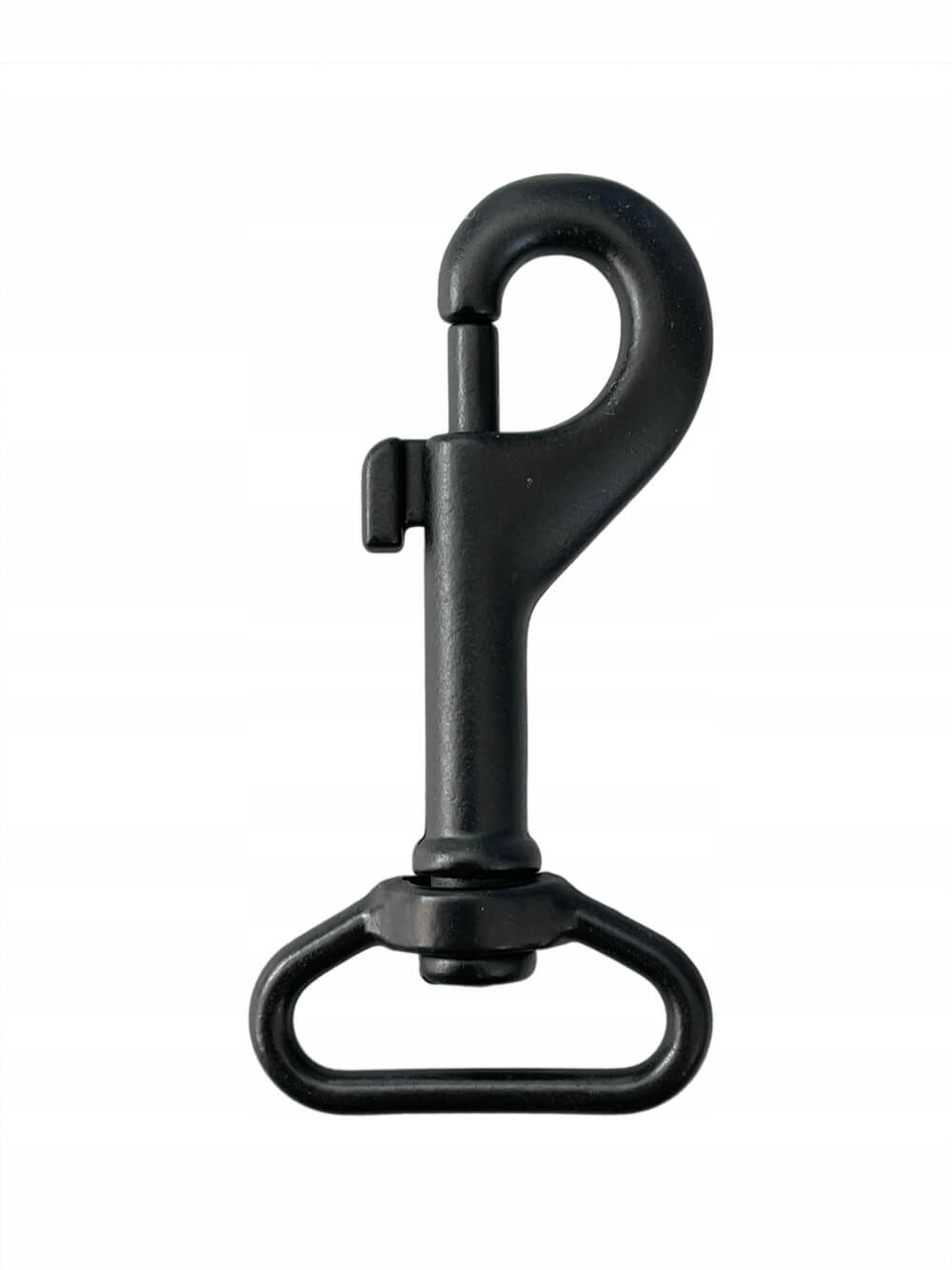 Karabina na Vodítko 25mm x 64mm Karabina 110kg Zapínání 20ks Černá Mat