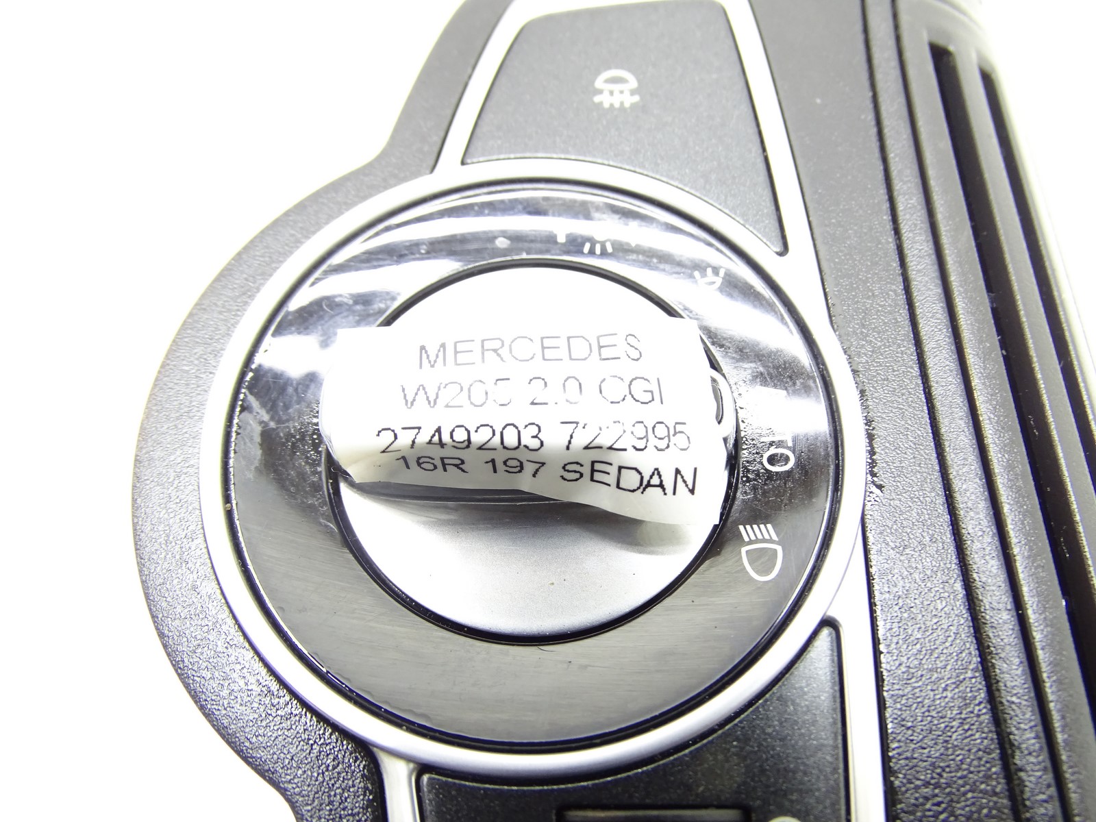 switch switch of the lights MERCEDES C W205 A2059057207