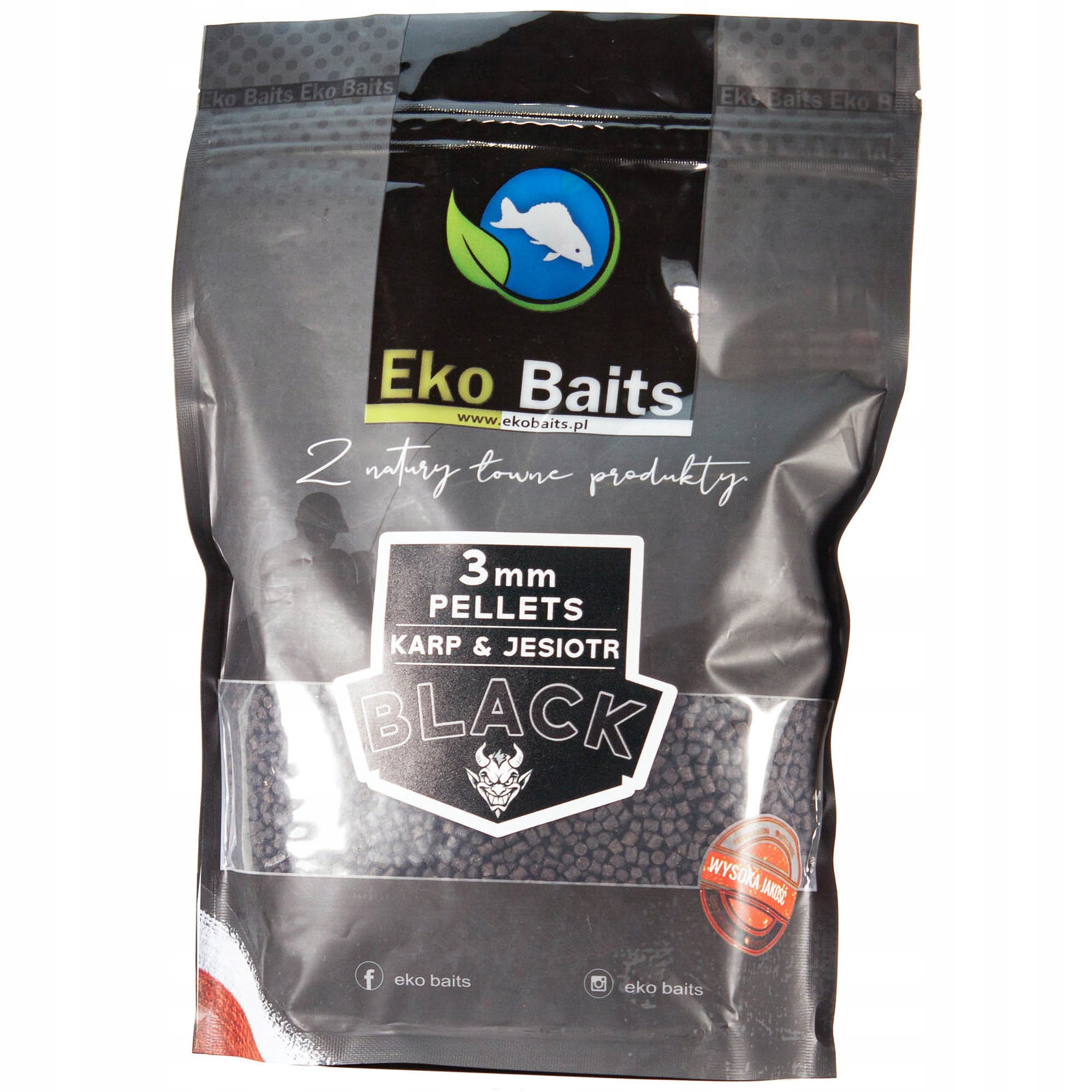 Eko Baits Pellet Zanętowy Black Method Feeder 3mm