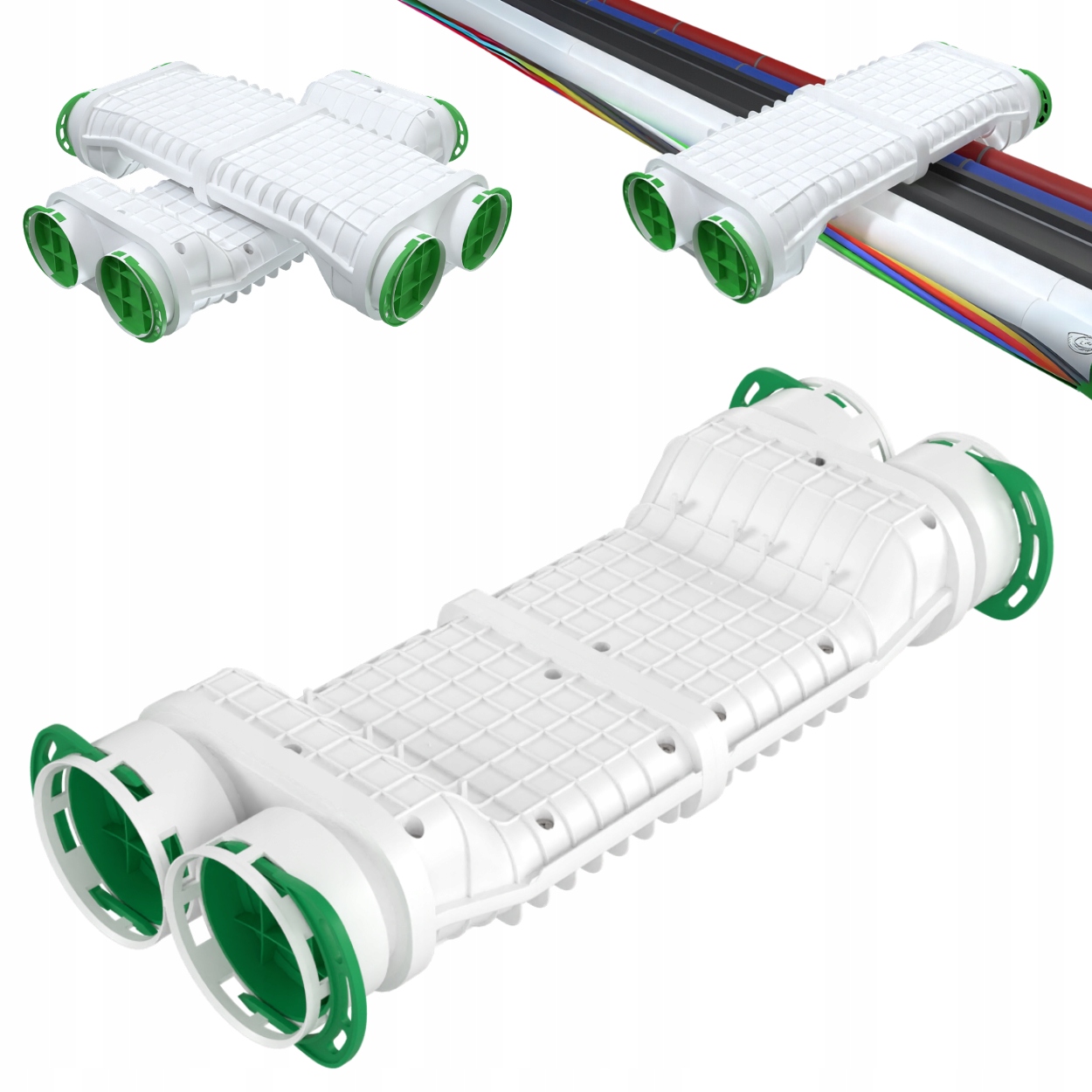 Míječ kabelů flex Krátký můstek 2x90 mm