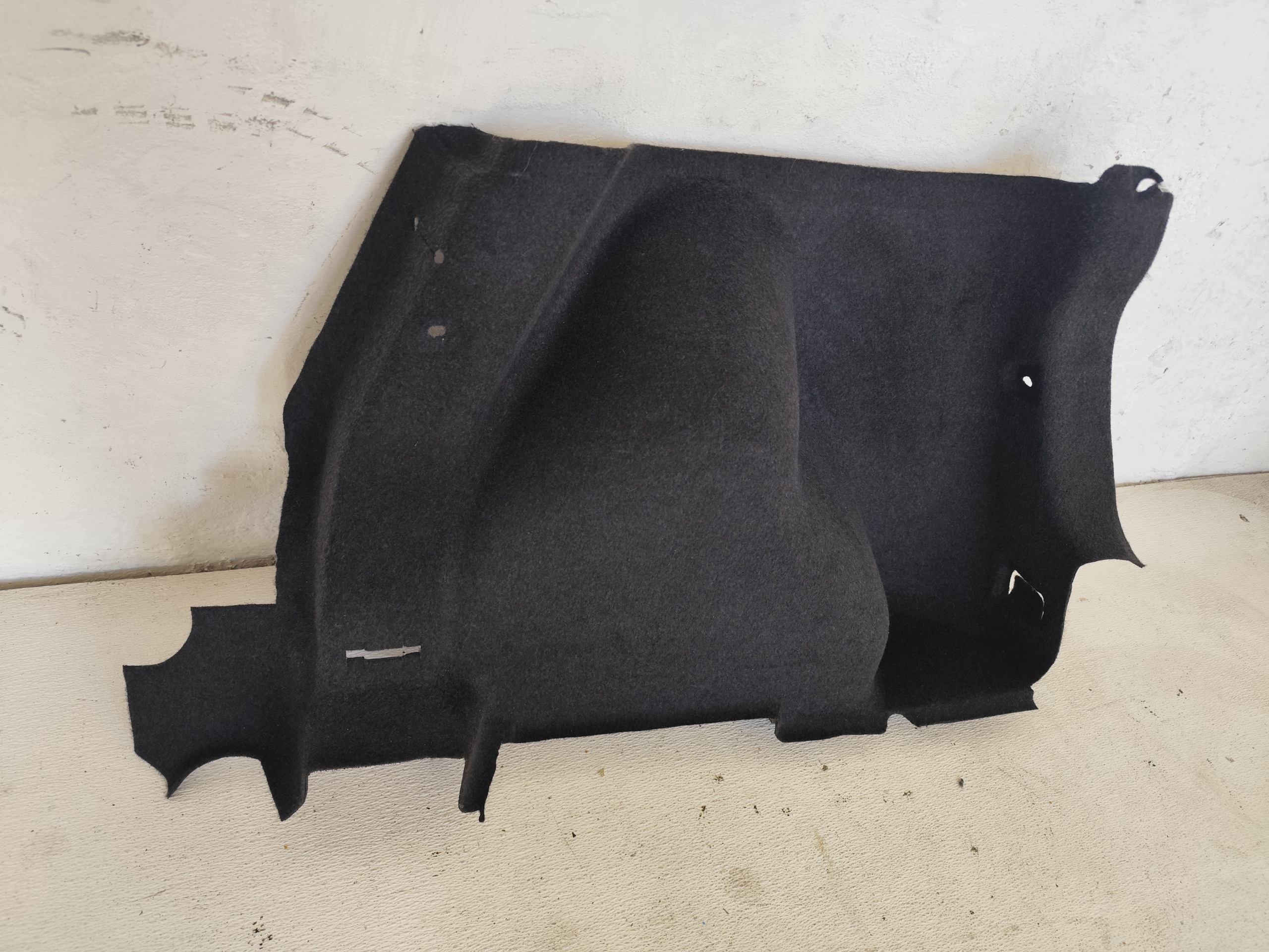 NISSAN QASHQAI 2008 J10 boot upholstery right