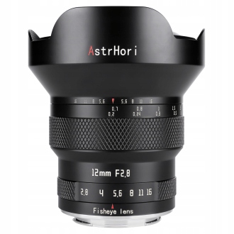 Obiektyw AstrHori Mf 12 mm f/2,8 Full-frame Fisheye do Nikon Z