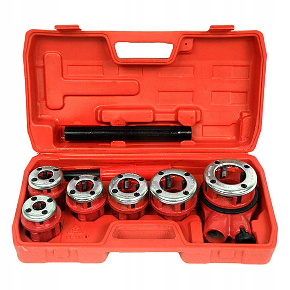 SILVER ZESTAW GWINTOWNICA DO RUR 6ELEMENTÓW HYDRAULICZNA NARZYNKI S10432 Kod producenta S10432