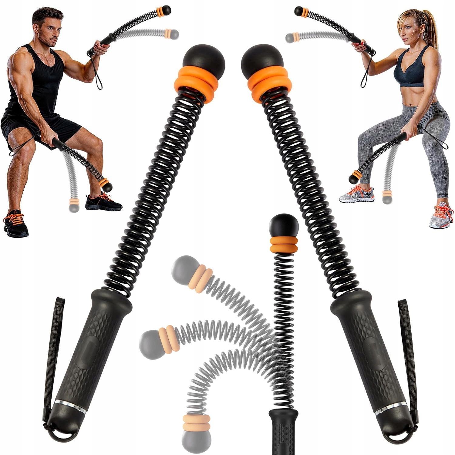 Kompaktowy Trenażer Fitness Z Regulowanym Oporem Do Domu Na Triceps Kara