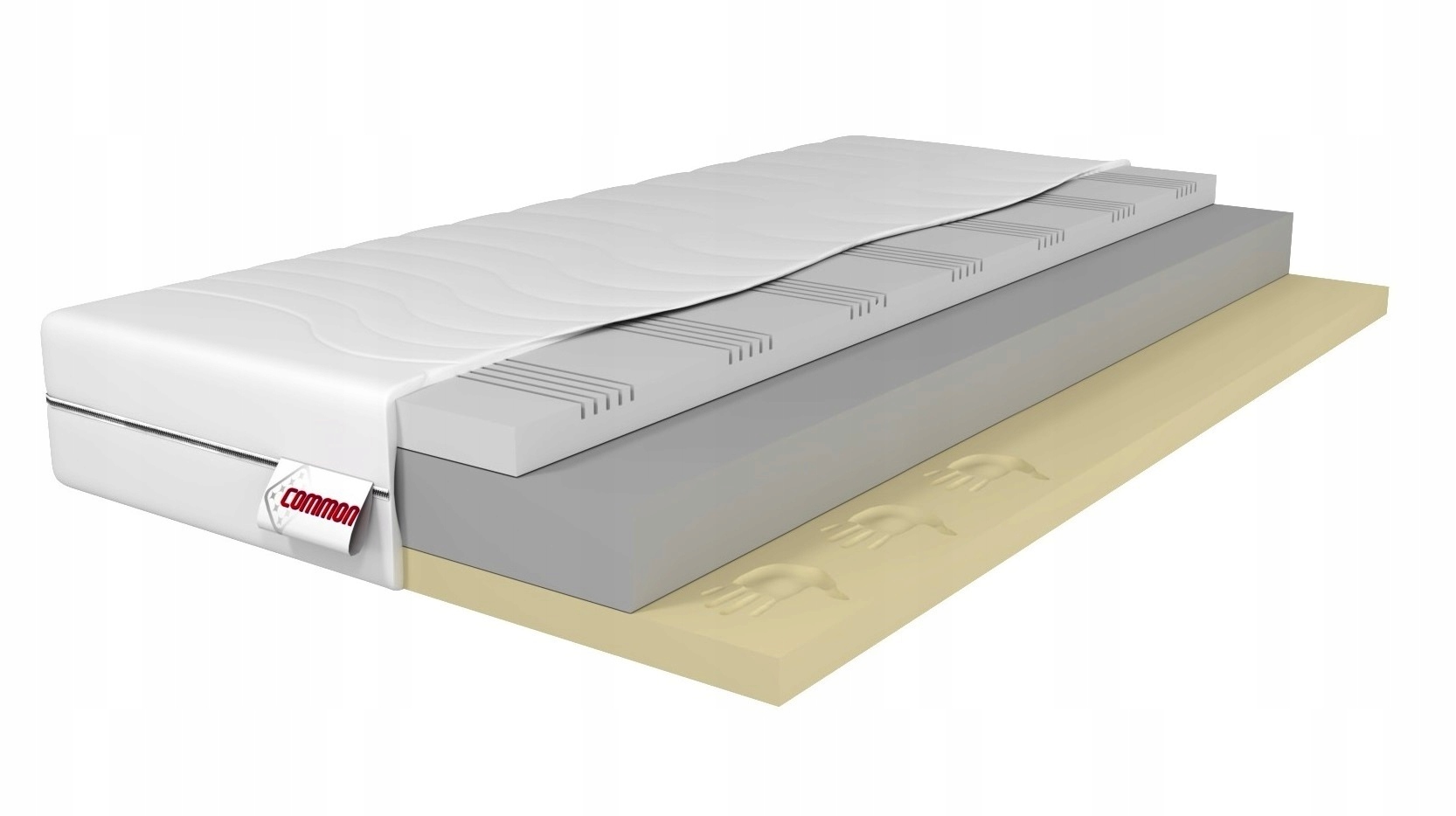 

Materac Piankowy 90x200 Fuko memory Hr profil 20