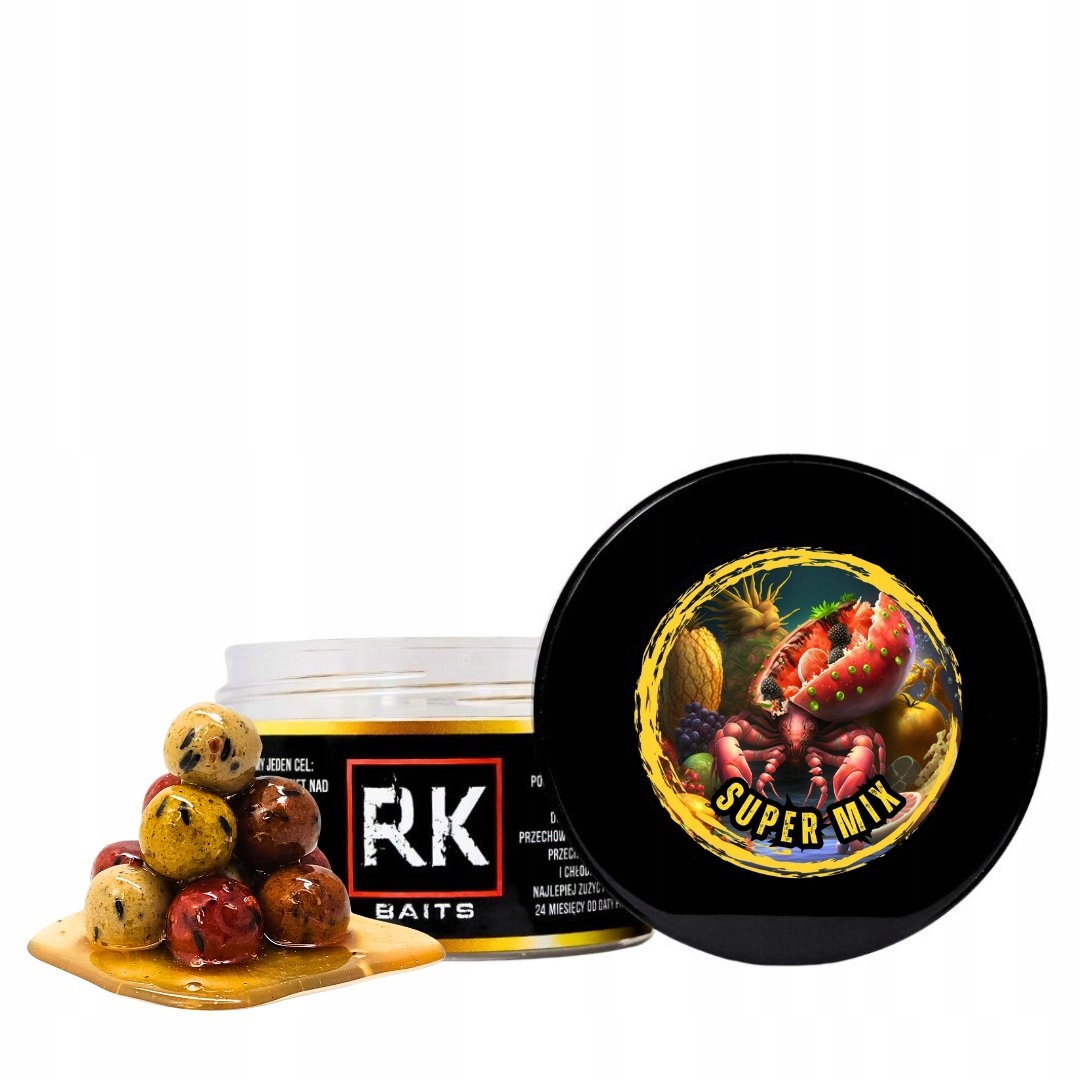 Kulki proteinowe Rk Baits Mix Burn Hookers 18mm 200ml