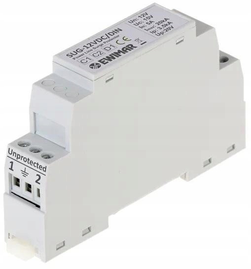 Omezovač Přepětí Ewimar SUG-12VDC Din 12V DC Ochrana
