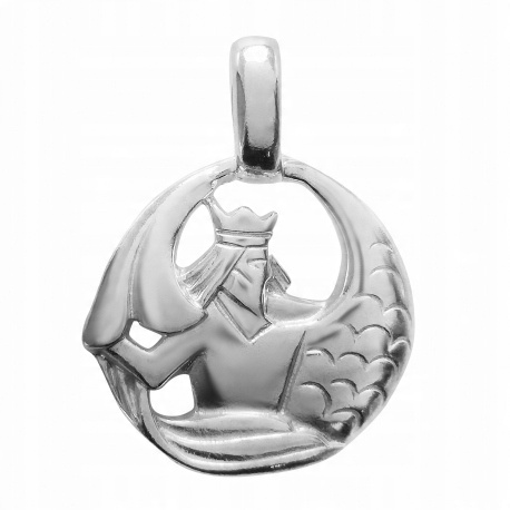 

Srebrny Wisiorek Znak Zodiaku Wodnik Próba 925